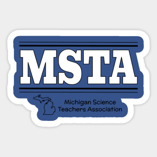 MSTA with State Outline Sticker